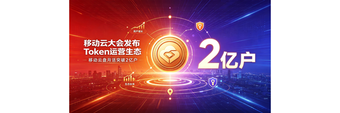 移动云大会发布Token运营生态，移动云盘月活突破2亿户