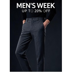 Charcoal Straight Leg Pant