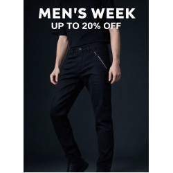 Black Zip Detail Pant