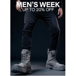 Grey Combat Boot
