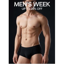 Black Low-Rise Trunk