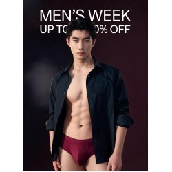 Burgundy Bikini Brief