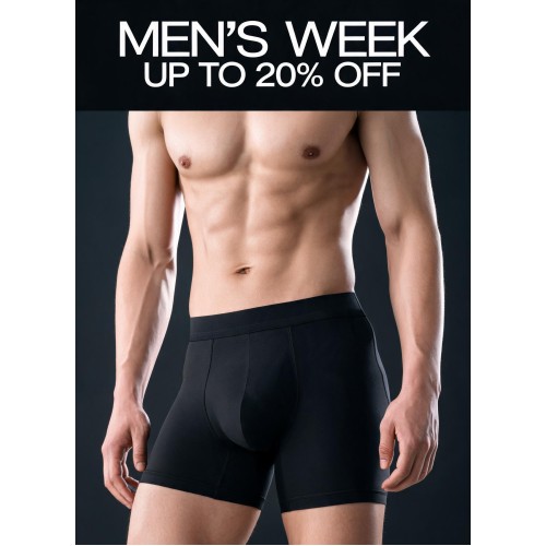 Black Contour Boxer Brief Black Contour Boxer Brief