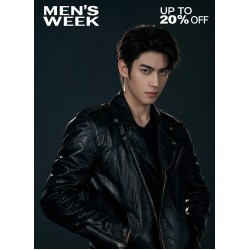 Black Biker Leather Jacket