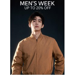 Camel Bomber Jacket