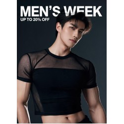 Black Crew Neck Crop Top